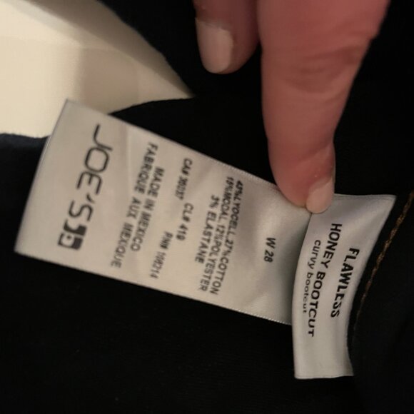 Joe’s Jeans NWT Honey Bootcut Dark Wash Curvy Fit Size 28 💗 - Picture 13 of 15